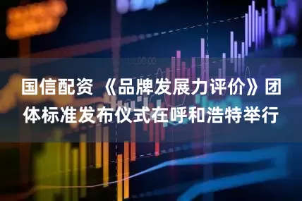 国信配资 《品牌发展力评价》团体标准发布仪式在呼和浩特举行